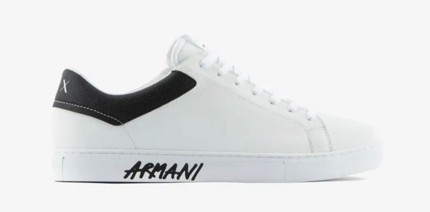 Armani Exchange White Sneakers