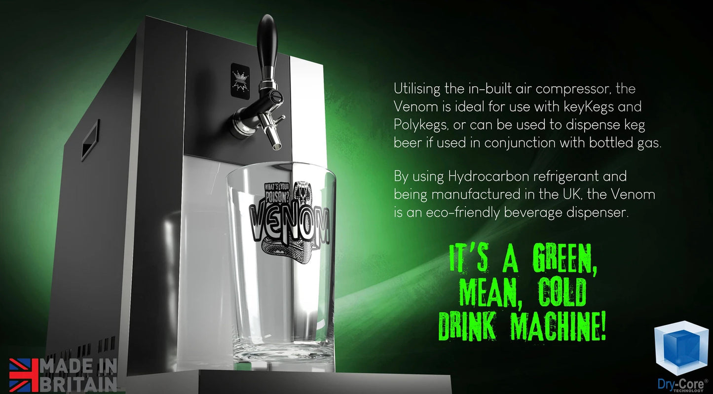 Venom Home Beer Dispenser-45/80 (Delivers 45- 80 pints per hour)